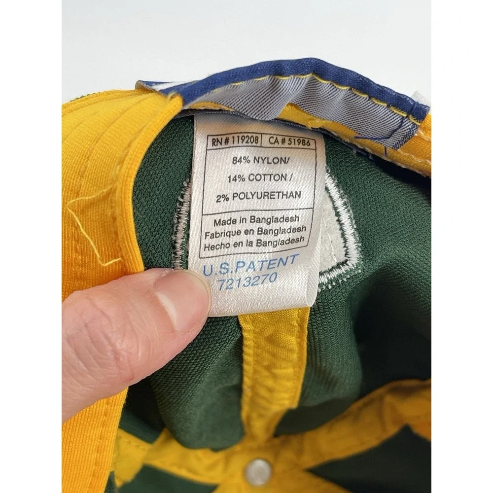 Green Bay Packers‎ Reebok NFL Sideline Hat Cap Green Yellow OSFA